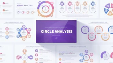 Circle Analysis - PowerPoint Infographics Slides 2W2BJMS