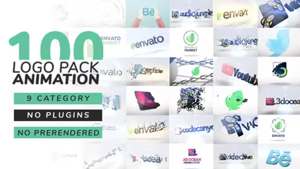 Videohive - Logo Pack Animation - 38099117