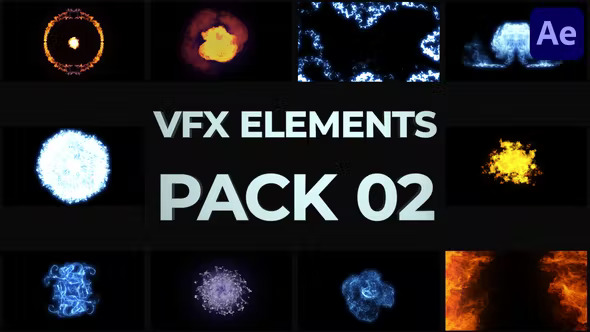 Videohive - VFX Elements Pack 02 for After Effects - 39084471