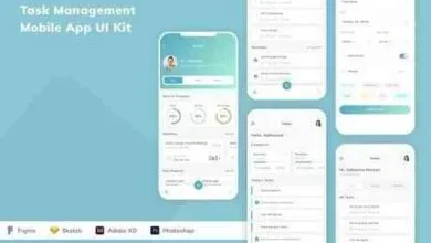 Task Management Mobile App UI Kit