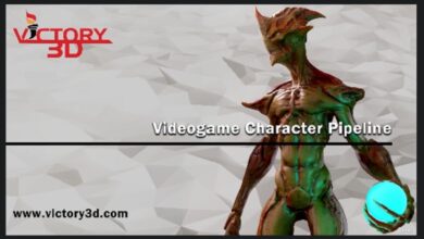 Udemy - 3D Game Character Creature - Full Complete Pipeline