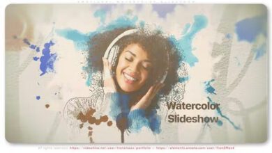 Videohive - Emotional Watercolor Slideshow - 39209456