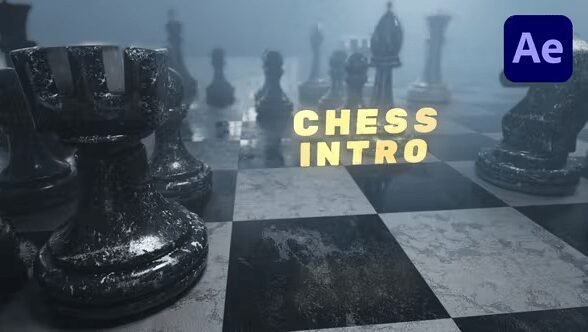 Videohive Epic Chess Logo Intro 39167002
