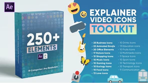 Videohive Explainer Video Icons Toolkit 39375768