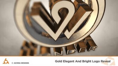 Videohive - Gold Elegant And Bright Logo Reveal - 36339673