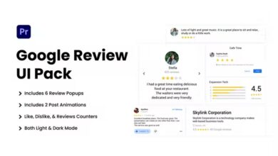 Videohive - Google Review UI Pack 39367127