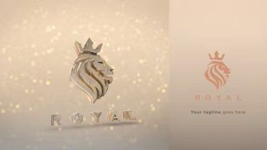 Videohive - Luxury 3D Gold Logo Intro - 38932211