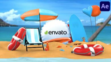 Videohive - Summer 3D Logo Reveal | After Effects - 39146053