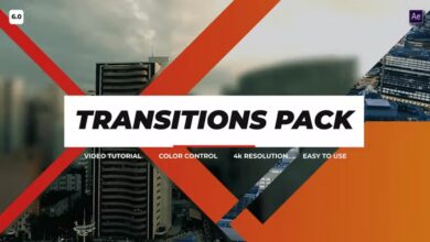 Videohive - Transitions Pack 6.0 - After Effects 38356051