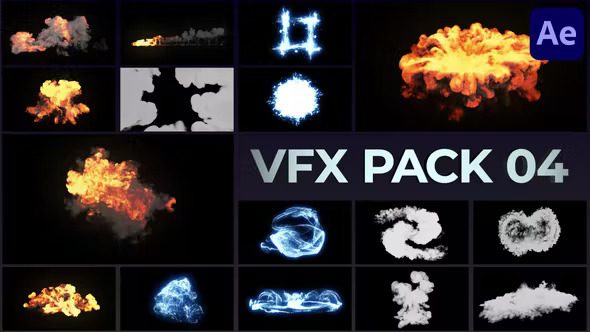 Videohive - VFX Elements Pack 04 for After Effects - 39227976