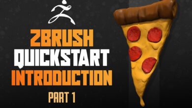 ArtStation - ZBrush QuickStart Introduction P1