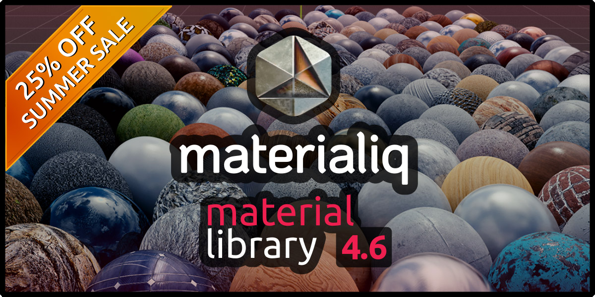 Material Library materialiq - Cycles & Eevee materials Material - Blender Market