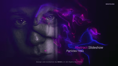 Videohive - Abstract Particles Slideshow - 39207874