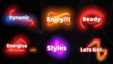 Videohive - Neon Text Animation - 39412118 - Premiere Pro Templates