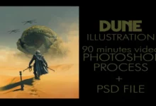 Artstation - Dune Illustration Process Video