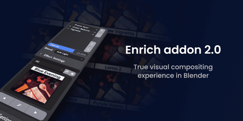 Blender Market - Enrich Addon 2.1