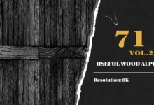 Artstation - 72 High Quality (8K) Useful Wood Stencil Imperfection Vol 1-2