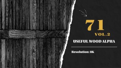 Artstation - 72 High Quality (8K) Useful Wood Stencil Imperfection Vol 1-2