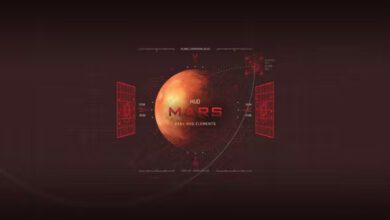 Videohive - HUD Mars - 26489773