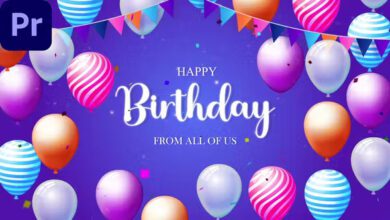 Videohive Happy Birthday Release MOGRT 39552594 Free Download Premiere Pro Project