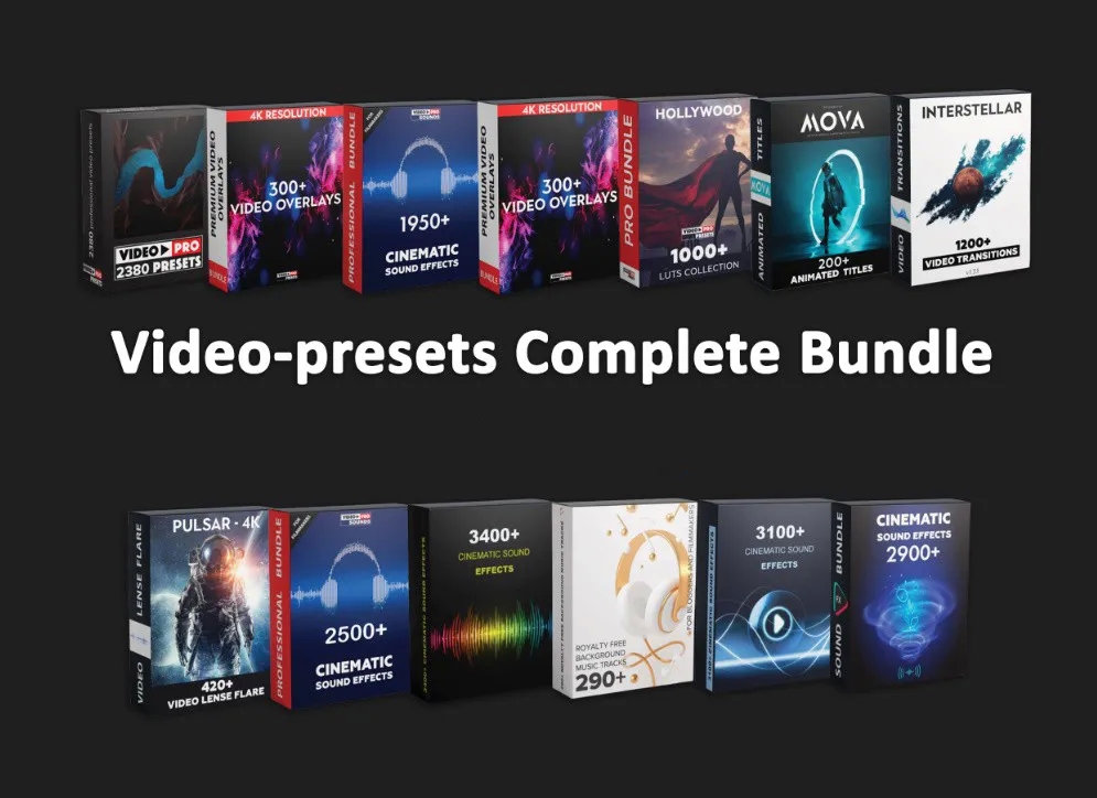 Video Presets Complete Bundle 20221