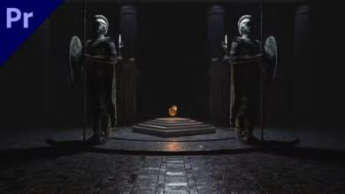 Videohive - Ancient Golden Logo Intro 39581866 Free Download Premiere Pro