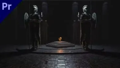 Videohive - Ancient Golden Logo Intro 39581866 Free Download Premiere Pro