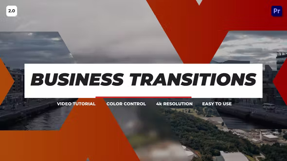 Videohive Business Transition Premiere Pro 2.0 38677398 Free Download