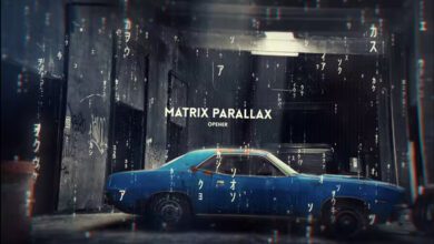 Videohive - Matrix Parallax Opener - 21377592