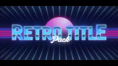 Videohive - Retro Titles Pack - 20153270