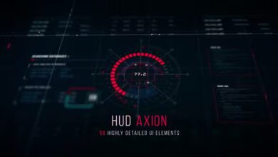 Videohive - Sci-Fi HUD - Axion - 22006666