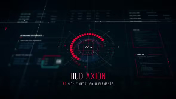 Videohive Sci Fi HUD Axion 22006666