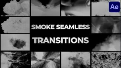 Videohive - Smoke Seamless Transitions for After Effects - 39554448