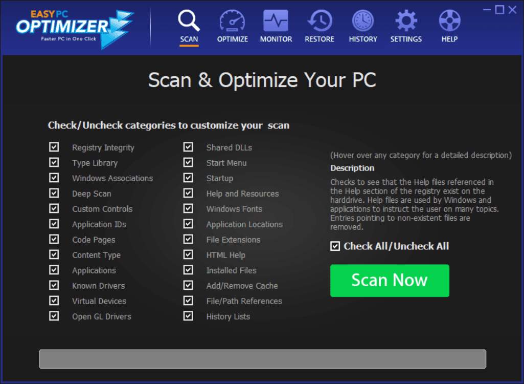 Webminds Easy PC Optimizer 2.0.1.9.428