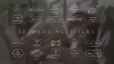 Videohive Wedding Titles MOGRT 37448532