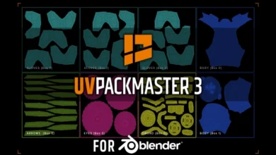 Blender Market - Uvpackmaster 3.1.0 pro u1