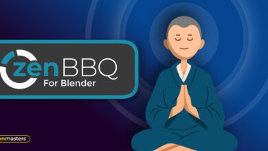 Zen BBQ v1.0.1 - Blender Market