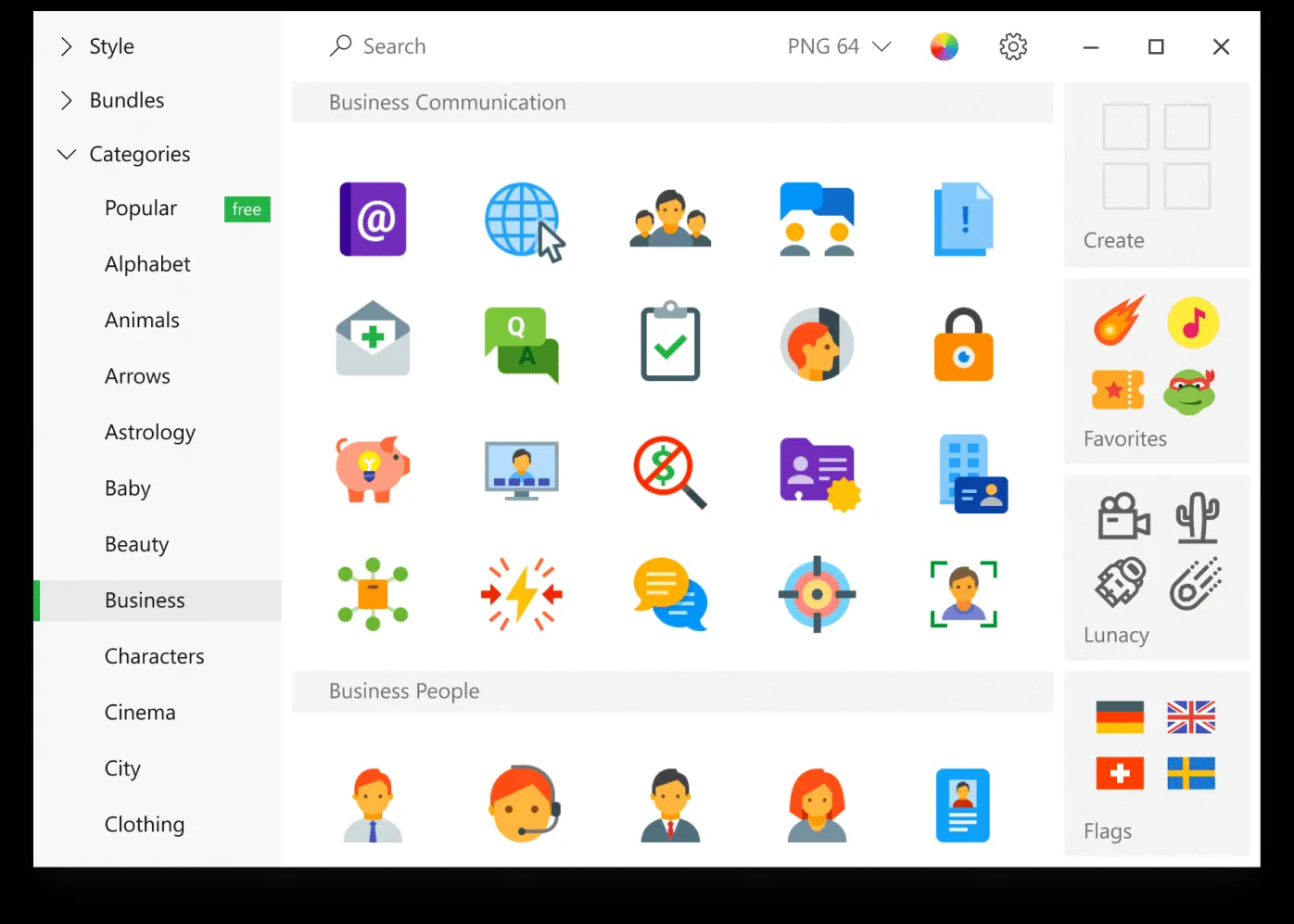 اكبر تجمع للايقونات Pichon (Icons8) 9.6.8