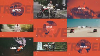 Videohive - Dynamic Vlog Opener / Traveling Youtube Channel Intro / Clean Typography Promo / Wonderlast Podcast - 39492754