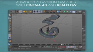 Advanced 3D motion Graphic in C4D and RealFlow