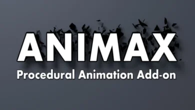 Blender Market - ANIMAX - Procedural animation system