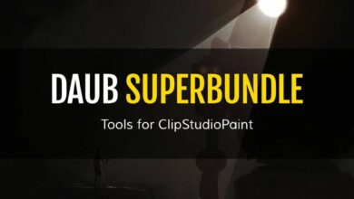 DAUB Super Bundle for Clip Studio Paint UPDATE 10-1-2022