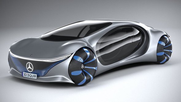 Mercedes Benz Vision Avtr Concept 2020 3D Model