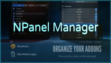 N Panel Manager - Blender Market