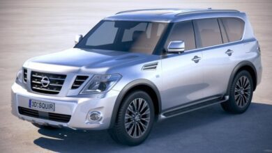 Nissan Patrol Y62 2019 3D Model