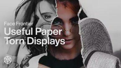 Videohive Face Frontier – Useful Paper Torn Displays 39932440 Free Download Premiere Pro Project