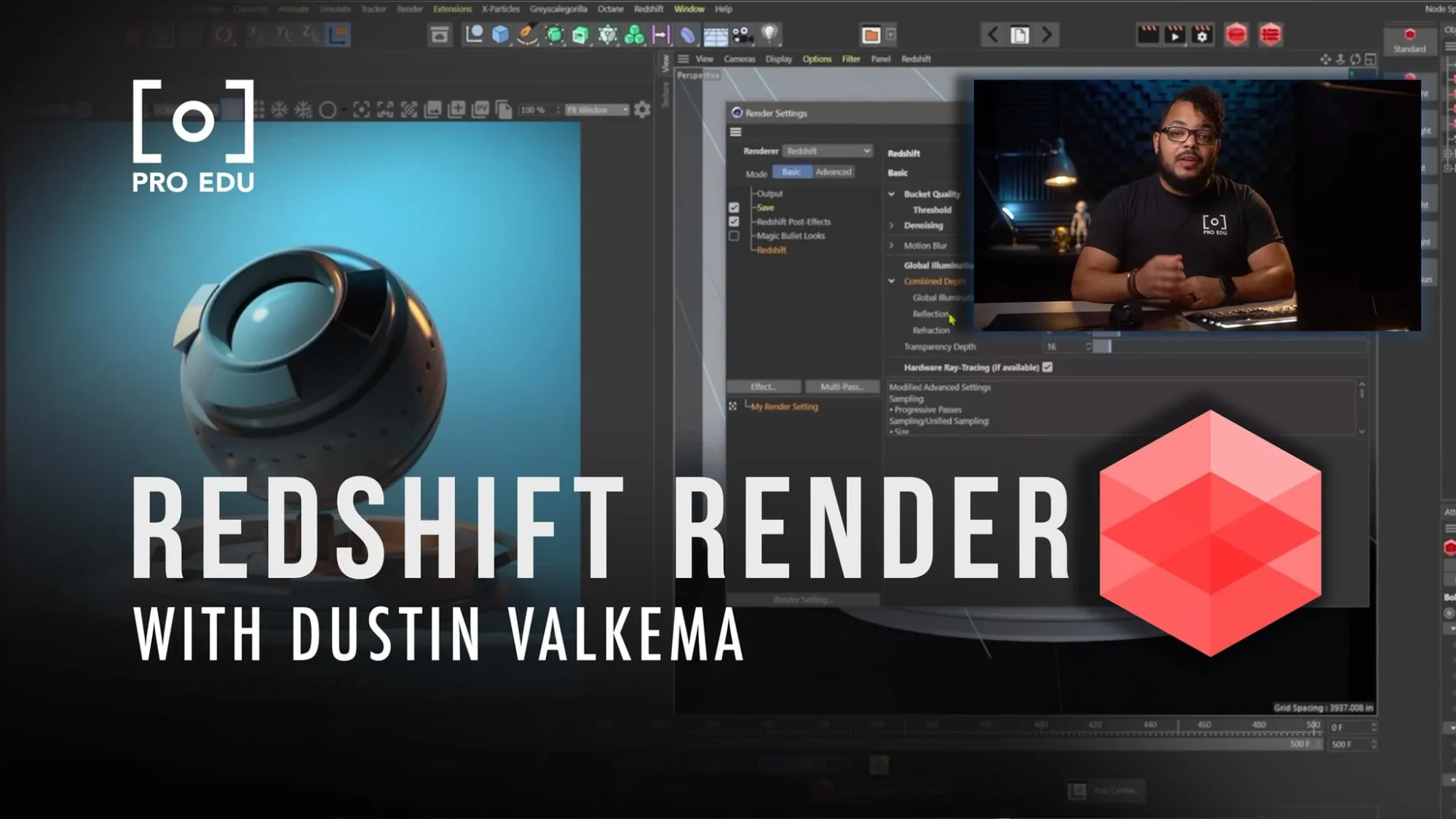 Redshift renderer V3.5.1 (C4D, Houdini, Maya, 3Ds Max)