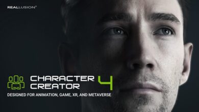 Reallusion Character Creator 4.1 (Content Pack, MetaData included) مع جميع الملحقات