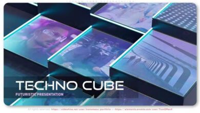 Videohive - Techno Cube Presentation - 40372868