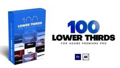 Videohive - 100 Lower Thirds for Premiere Pro - 39822338